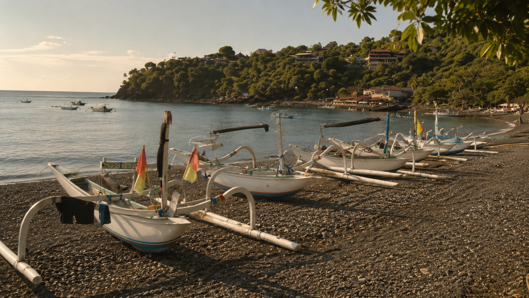 Coastal bay near Amed, Bali